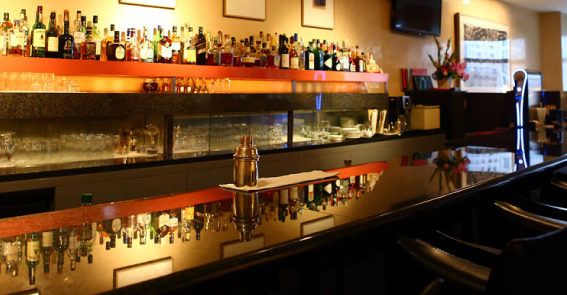 バーラウンジの風景