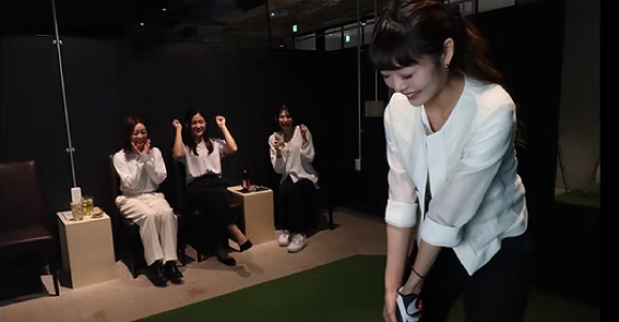 楽しくゴルフ練習